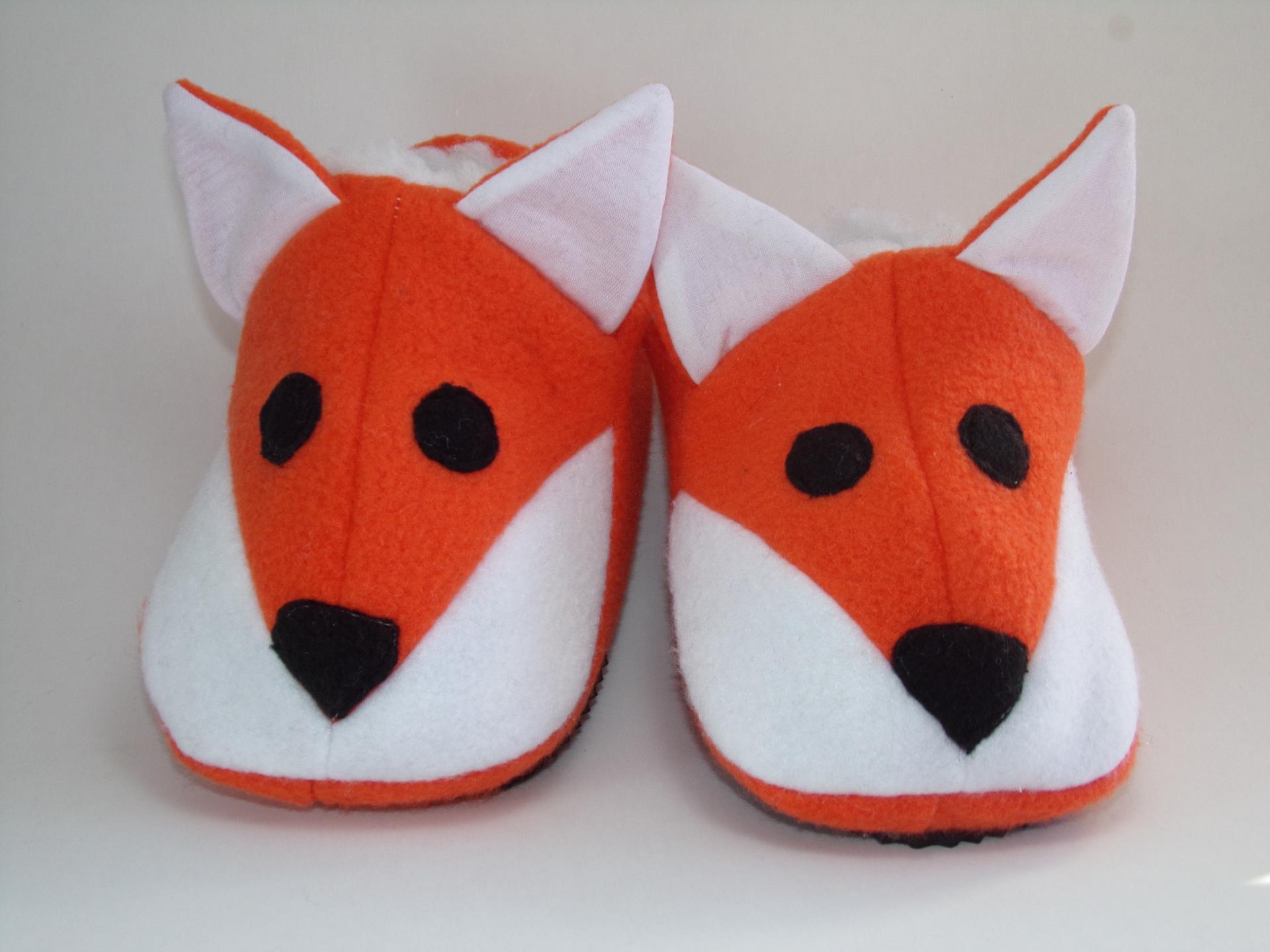 Pantuflas de zorros
