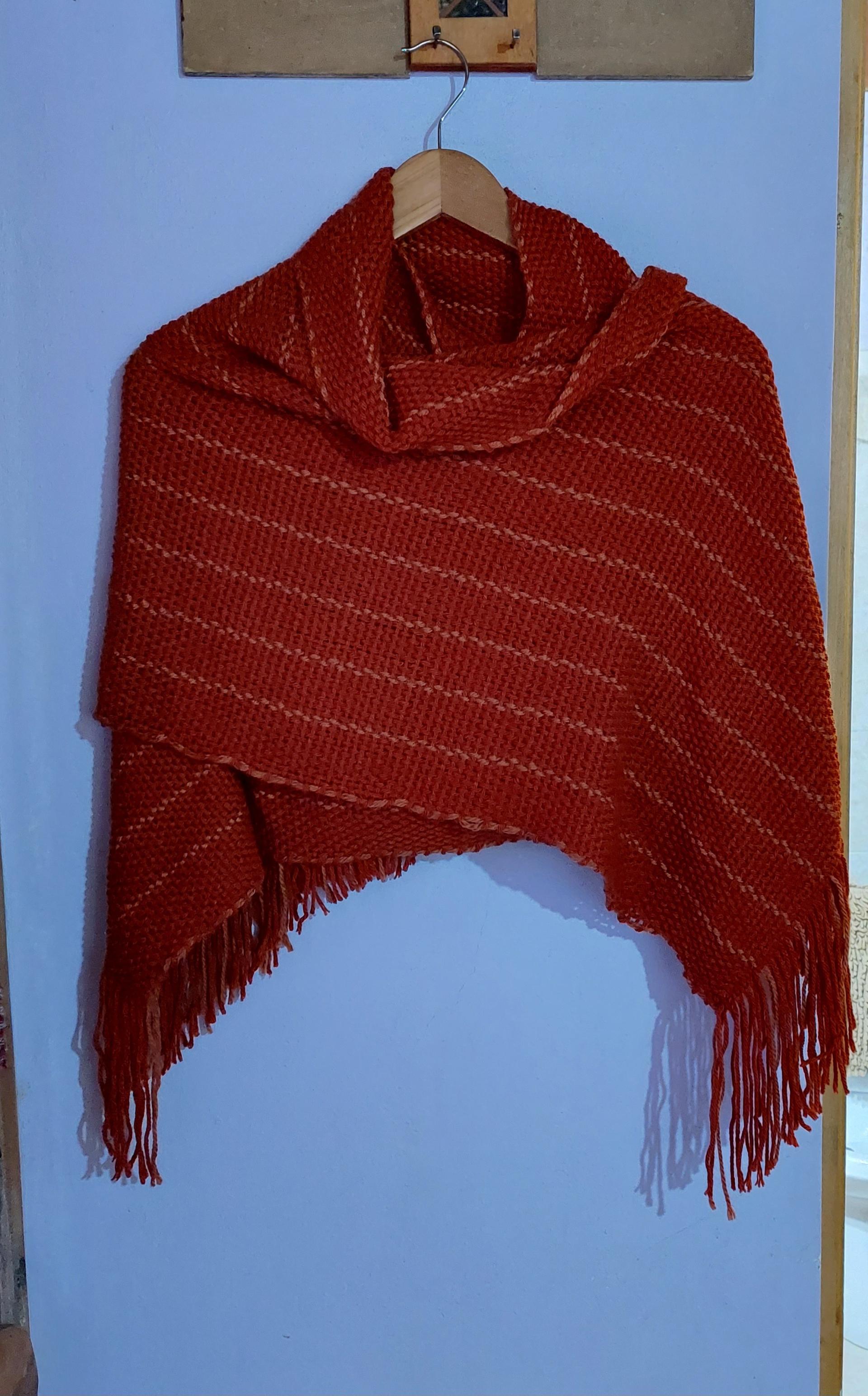 Pashmina ladrillo