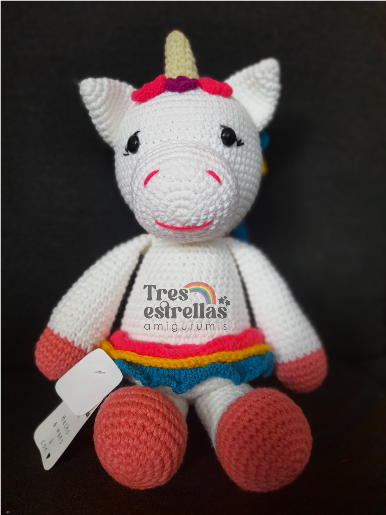 Unicornio Amigurumi Grande