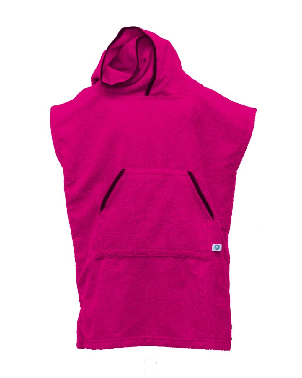 Poncho cambiador fucsia