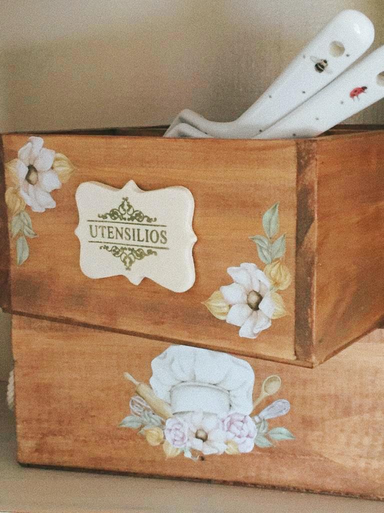 Cajones madera 