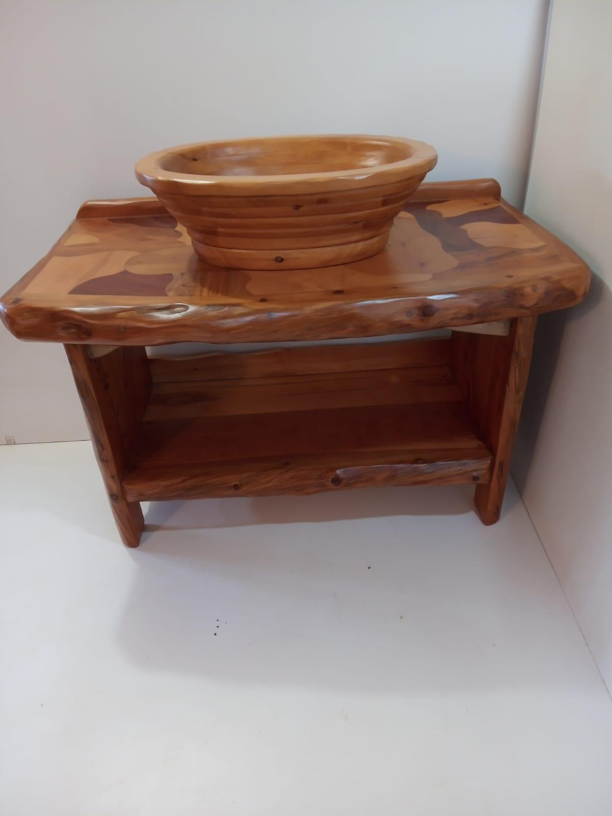 Mueble con bacha  para bao