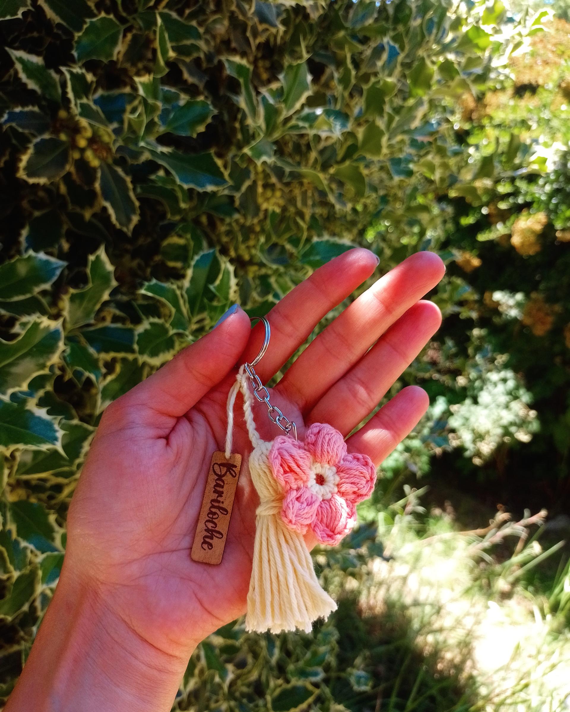 Llaveros tejidos a crochet 