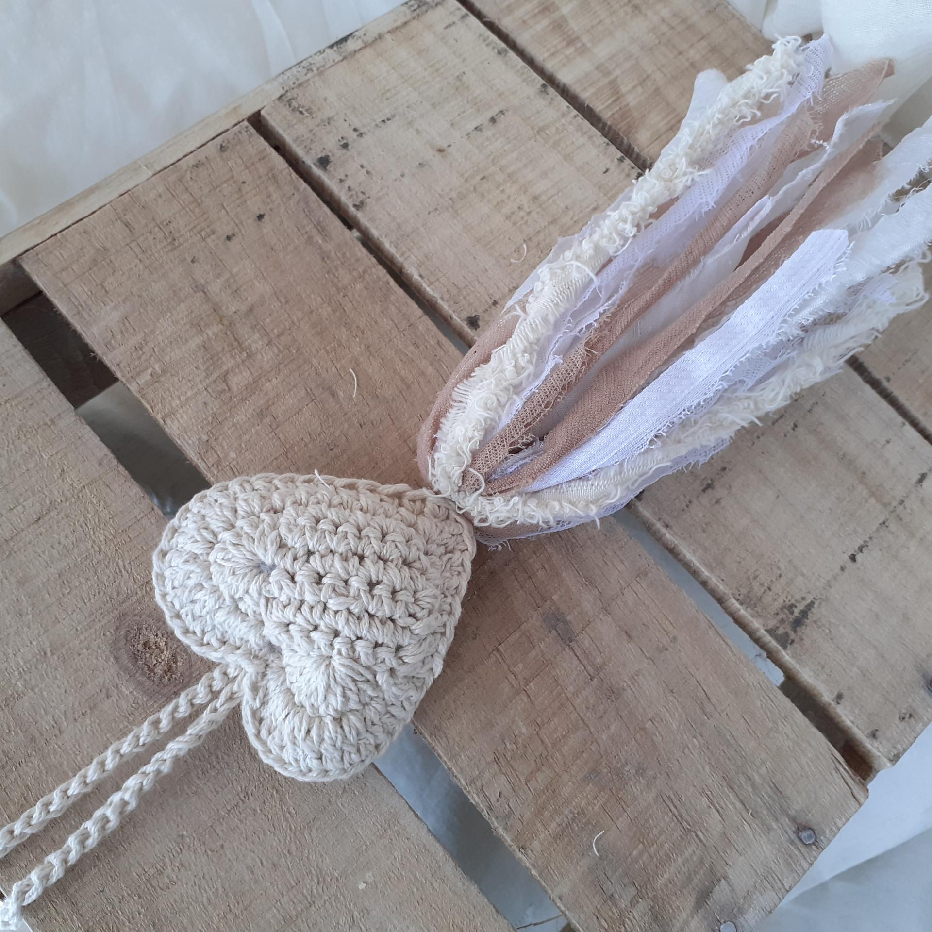 CORAZN TEJIDO CROCHET